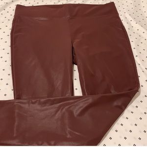 Fashion Nova faux leather leggings